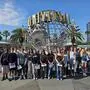 In Los Angeles besuchten die Oberkärntner Schüler die Universal Studios
