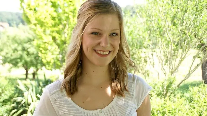 Julia Papst steckt gerade mitten in ihren Maturavorbereitungen