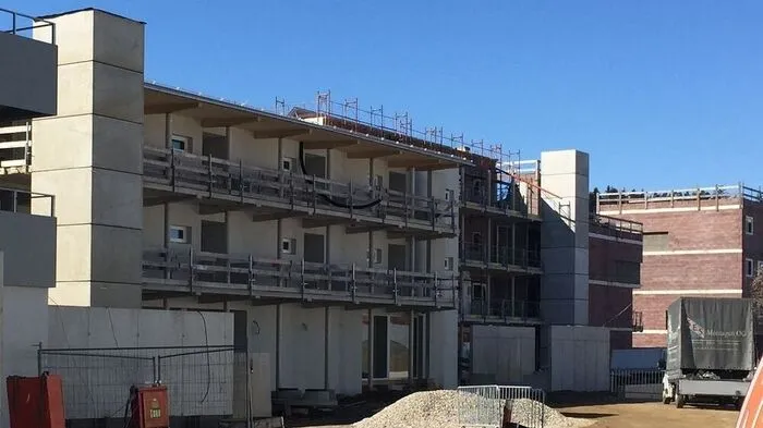 14,5 Millionen Euro kostet die Wohnanlage mit 97 Einheiten