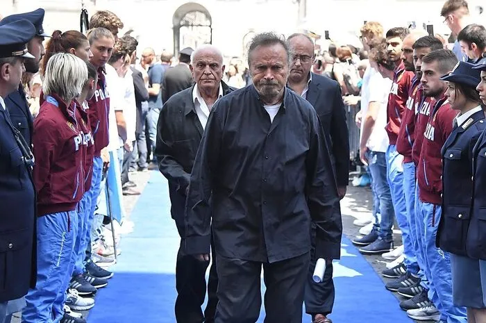Auch Franco Nero war unter den Trauergästen