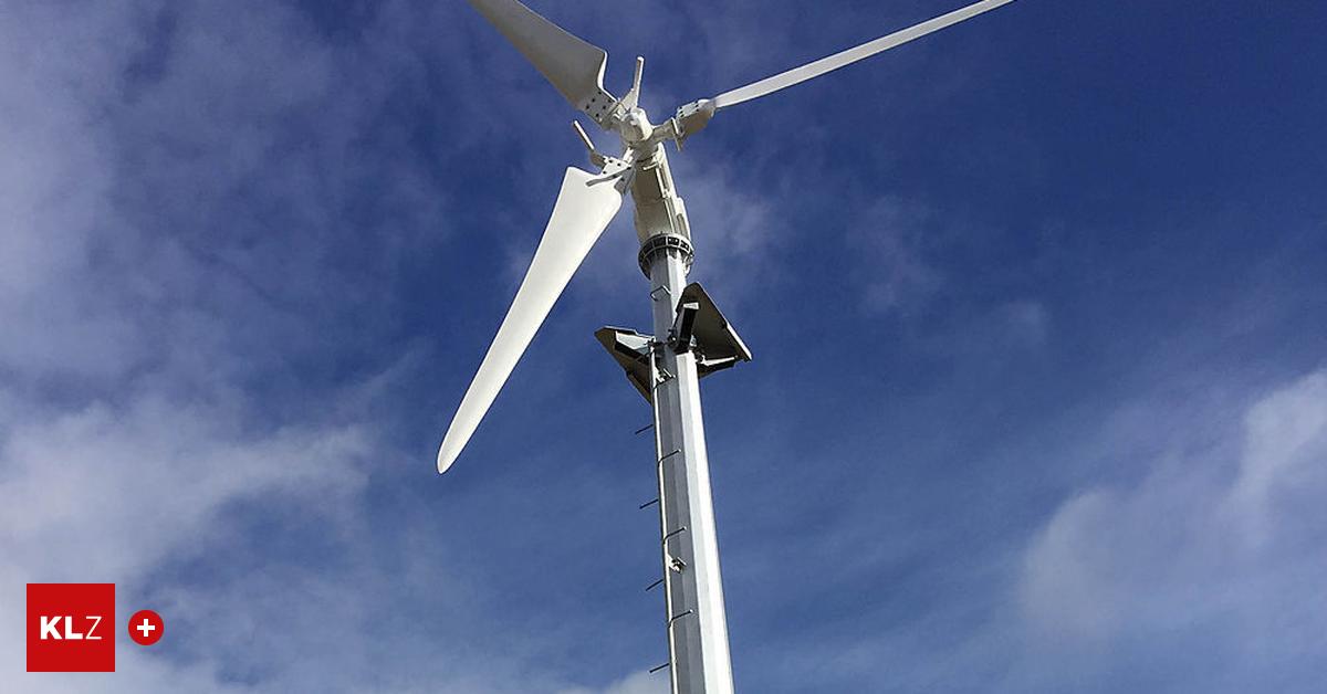 Erneuerbare Energie Privates Windrad dreht nun im Lachtal seine Runden