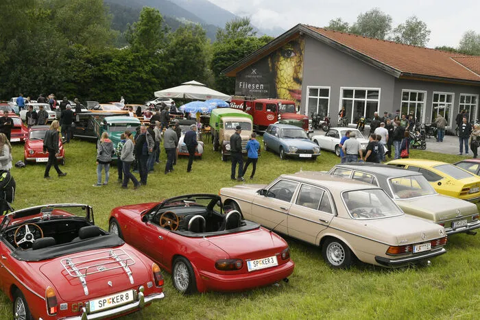 Die Veranstalter hatten Wetterglück, befreundete Clubs kamen aus ganz Österreich, Deutschland, Italien und Slowenien.