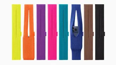 Die Langversion Crossbody-Bag gibt es nur in Blau, Braun und Schwarz, die Kurzversion als Tragetasche zusätzlich in Gelb, Orange, Lila, Pink und Türkis
