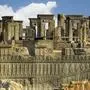 Die Ruinen von Persepolis, der 520 v. Chr. von Dareios I. gegründeten Hauptstadt des Achämenidenreichs