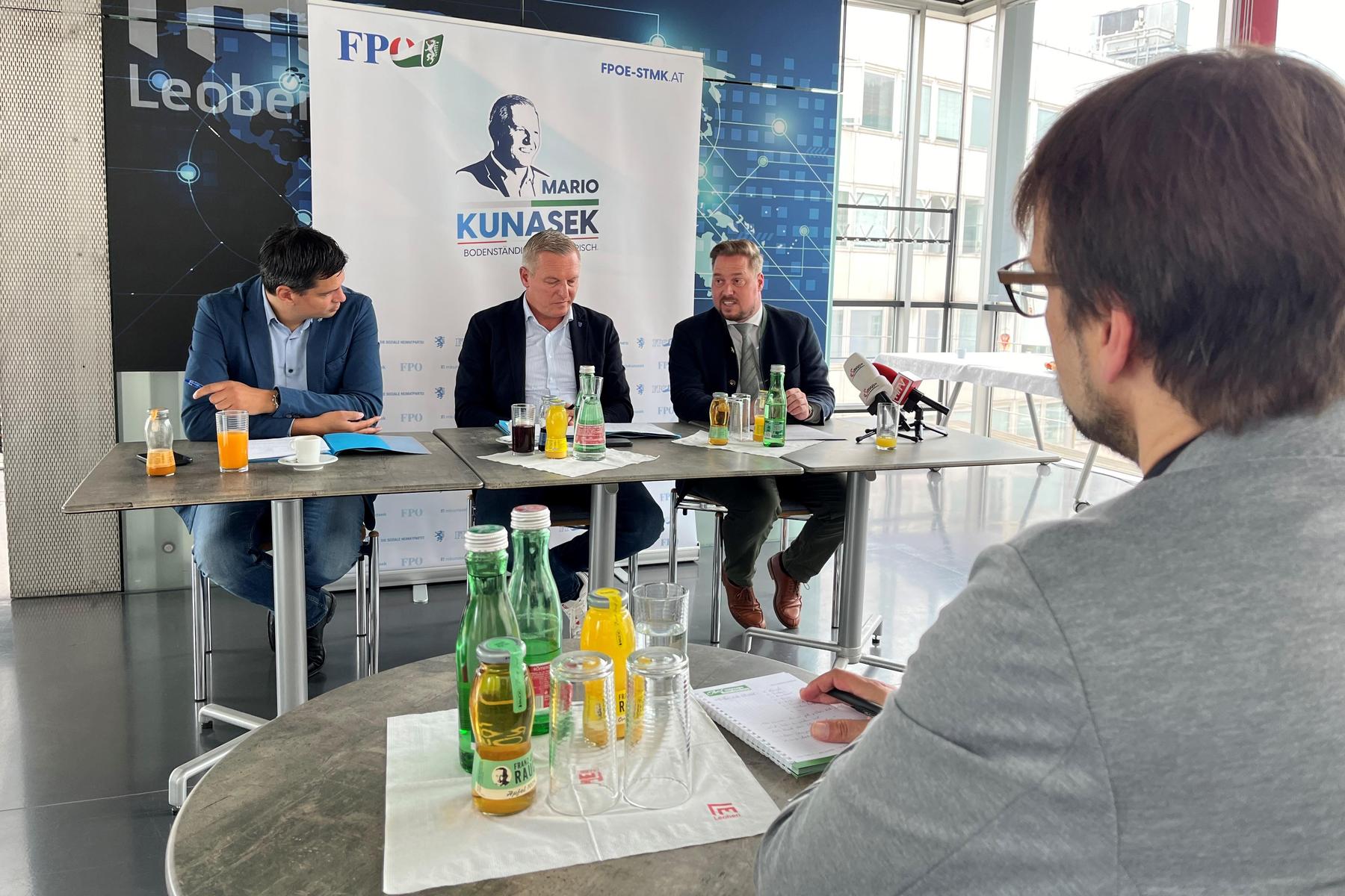 Kandidatenlisten präsentiert: FPÖ fordert in Obersteiermark die Roten direkt heraus
