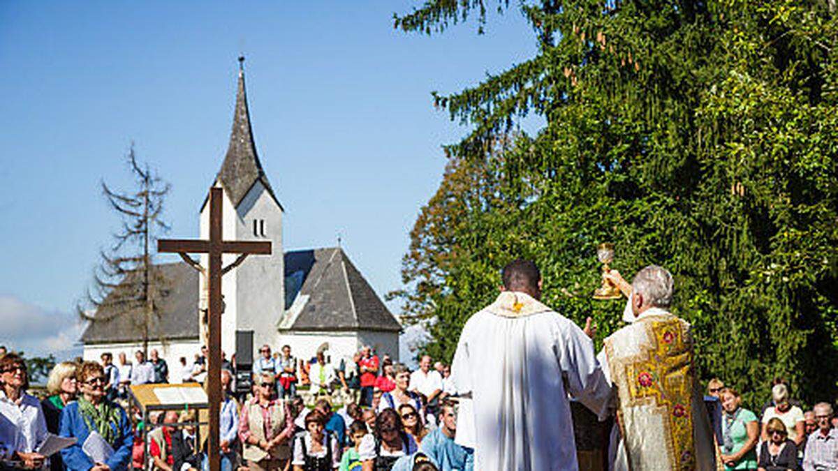 Am Sonntag findet der 334. Rosalienkirchtag auf dem Hemmaberg statt