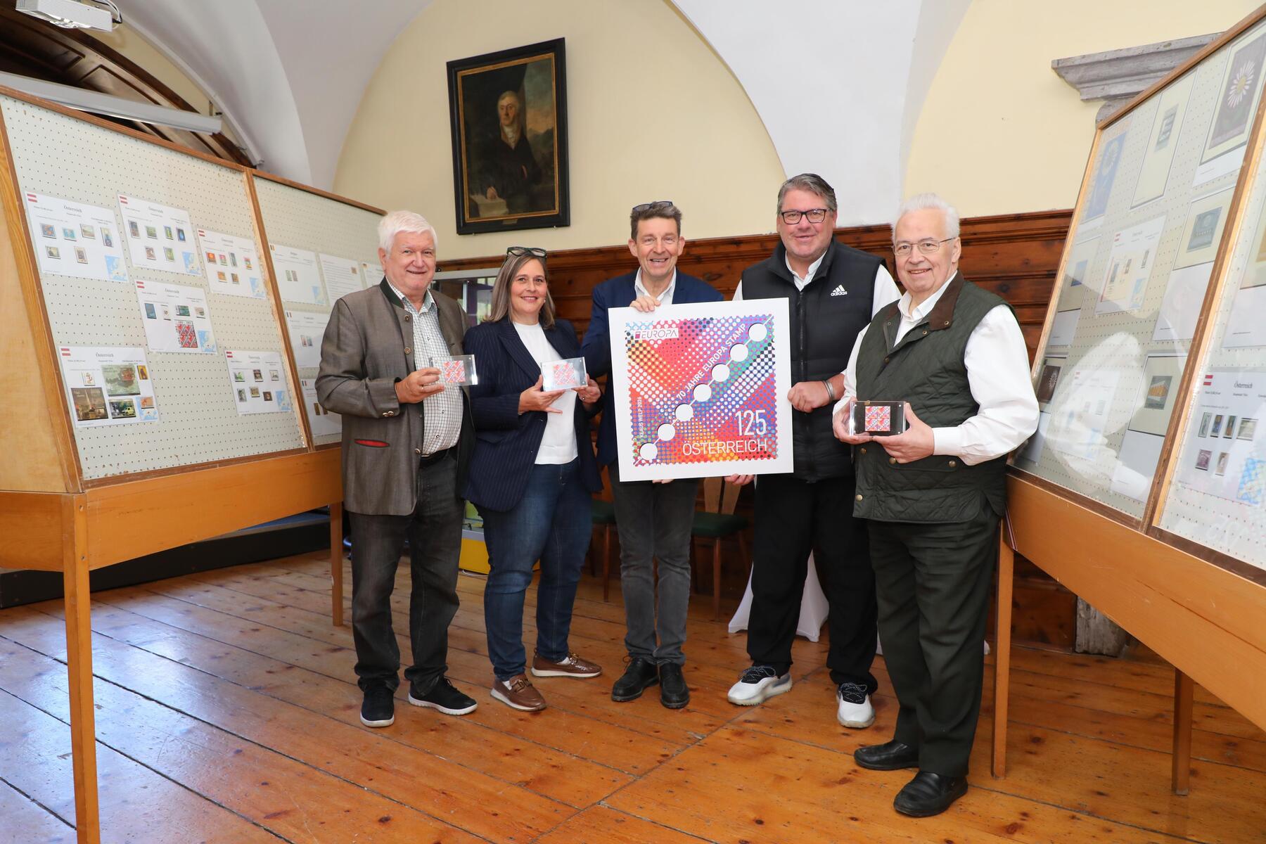 Post- und Telegraphenmuseum Eisenerz feiert 70 Jahre Europamarken