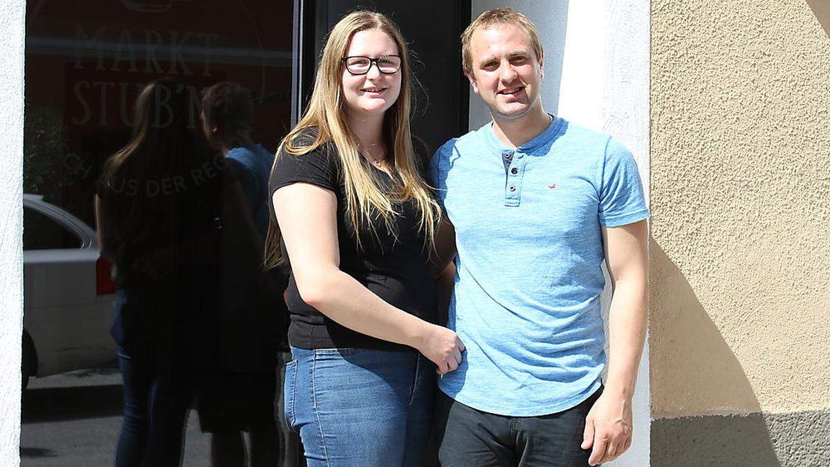 Lisa Rottenhofer und Manuel Höfferer eröffnen morgen in der Spitalgasse