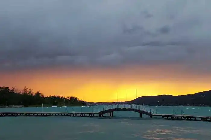 Der schönste Platz am Wörthersee ist das Strandbad von Pörtschach