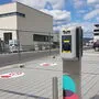Der tim-Knoten vor dem neuen Gemeindezentrum in Söding-St. Johann wartet nur noch auf die Inbetriebnahme