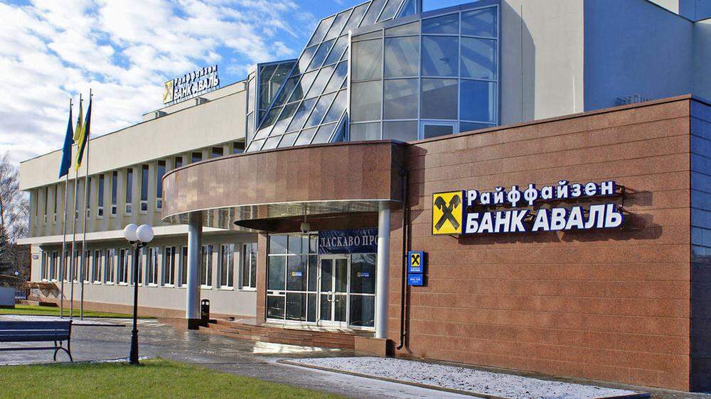 Headquarter der RBI in der Ukraine
