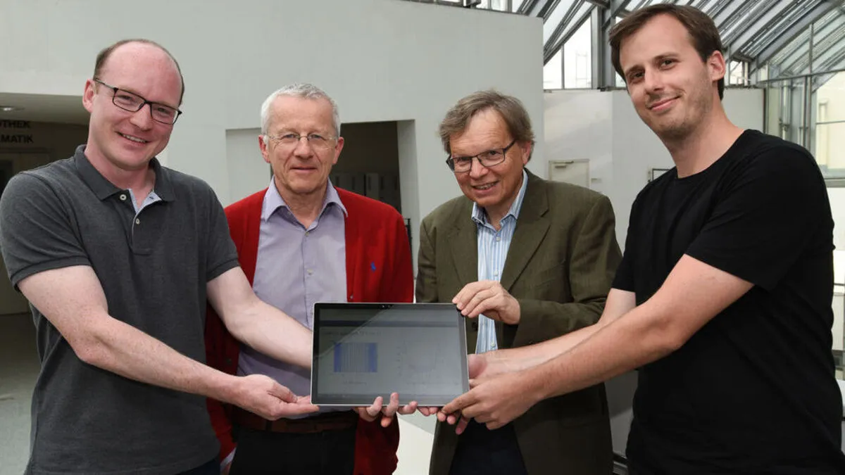 Armin Rund, Karl Kunisch, Rudolf Stollberger und Christoph Aigner 