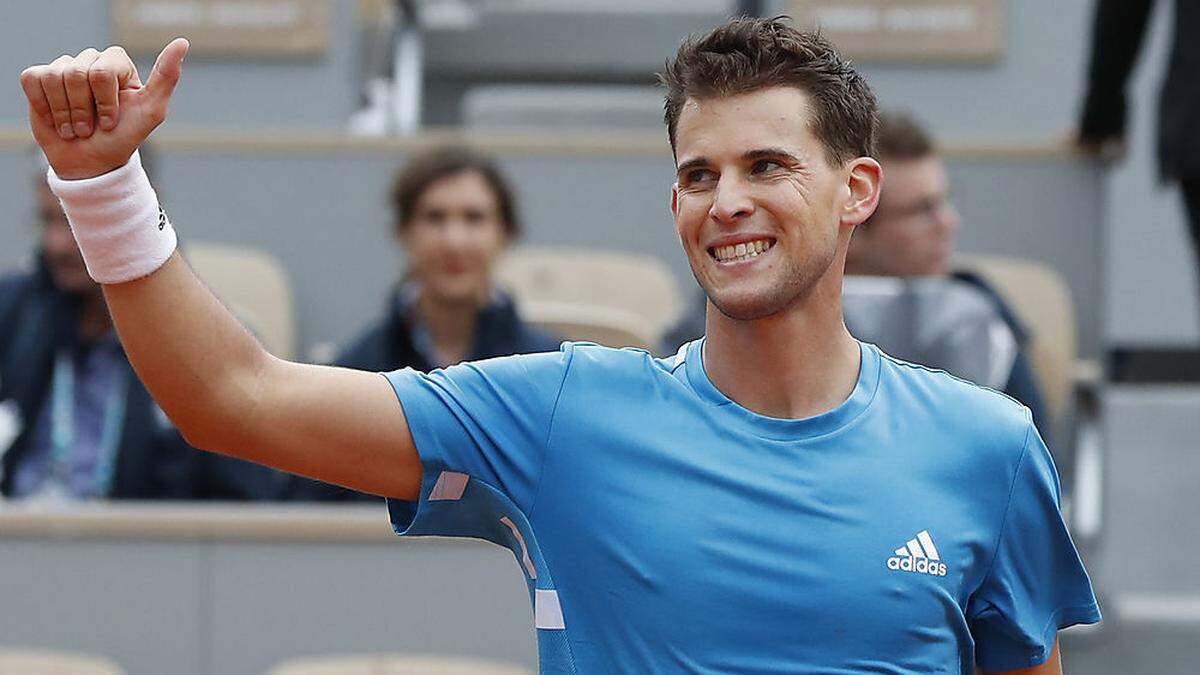 Dominic Thiem hatte mit Alexander Bublik große Probleme