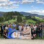 Die Bezirkslandjugend Wolfsberg auf einem Gruppenfoto aus dem vergangen Sommer 