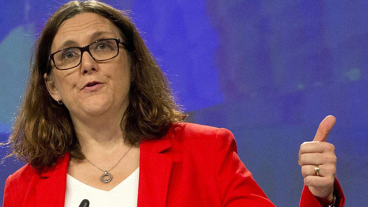 EU-Handelskommissarin Cecilia Malmström 