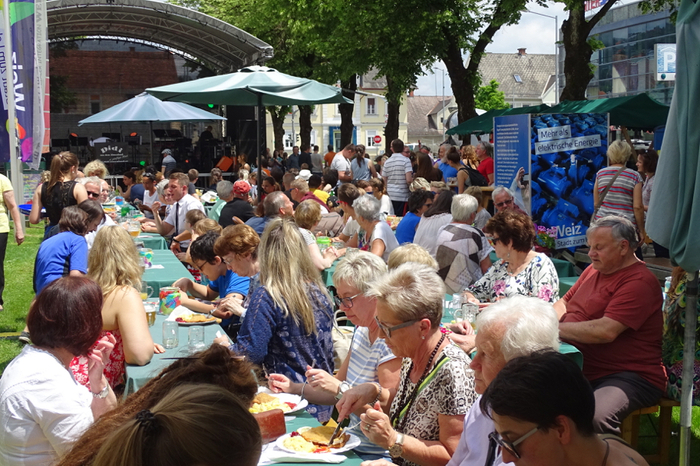 Ein Fest mit vielen kulinarischen Schmankerln.