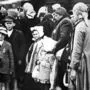 Kinder bei ihrer Ankunft in Auschwitz