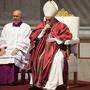 Der Papst feierte die Messe am Karfreitag