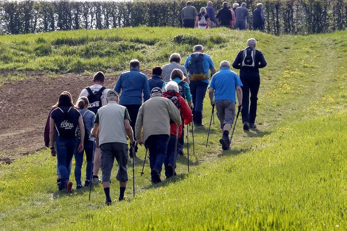 Unter dem Motto „Rund ums Julerltal“ ging es entlang der zwölf Kilometer langen Strecke durch Wald und Flur.