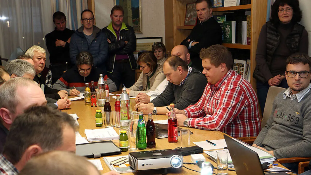 Großes Interesse herrschte an der Sitzung des Gemeinderats St. Peter