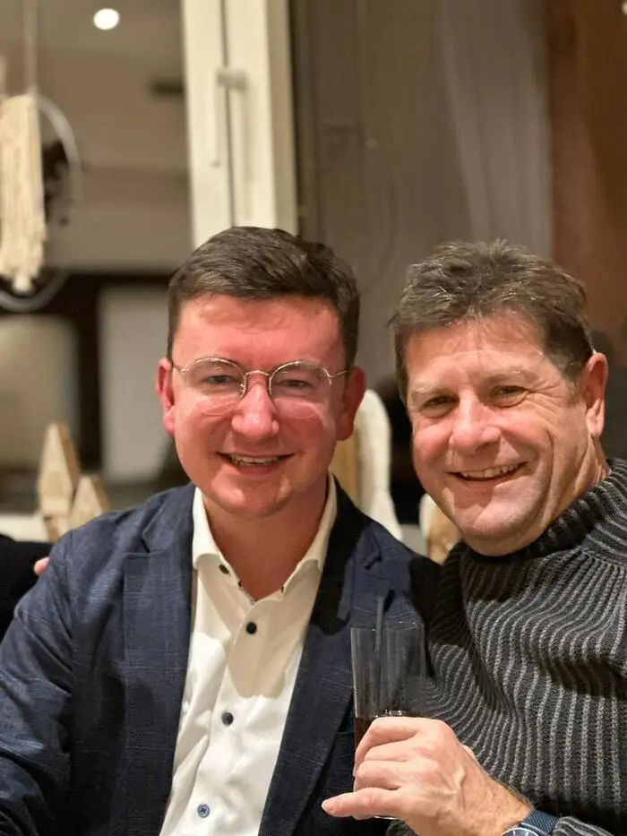 Riegler und Stadtpfarrer Christoph Kranicki