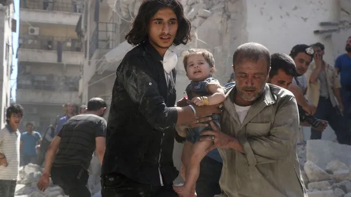 Ziele der Angriffe am Samstag waren nach Angaben von Aktivisten die Städte Idlib und Aleppo. Bei den Syrien-Gesprächen in Genf hatten sich die USA und Russland zuvor auf die Waffenruhe für das Bürgerkriegsland verständigt.