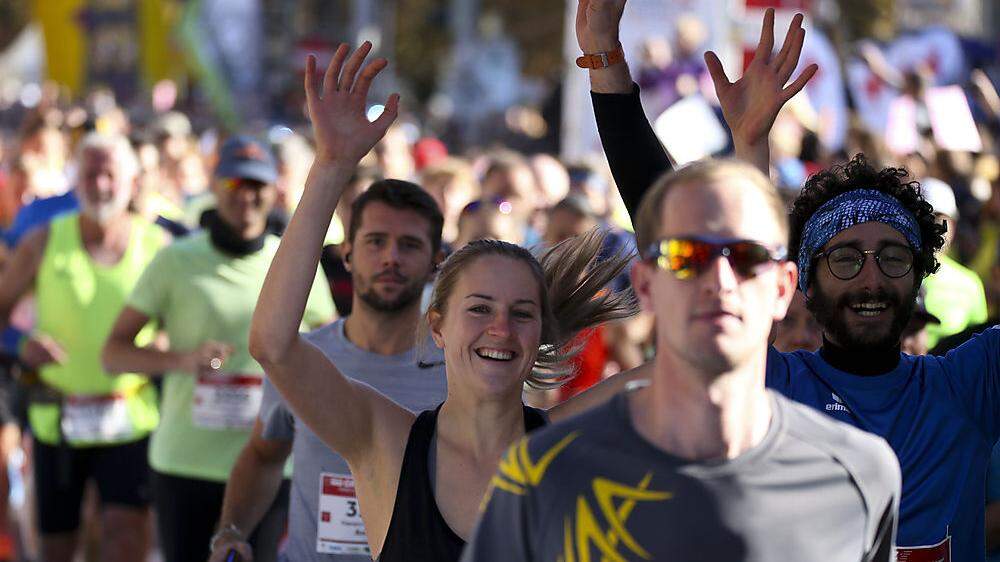 Beim Graz Marathon 2019 waren alle Teilnehmer Gewinner