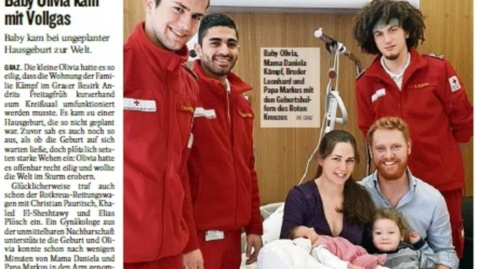 Am 11. März 2016 war die Wohnung der Grazer Familie Kämpf plötzlich voller Leute - darunter ein Gynäkologe aus der Nachbarschaft.