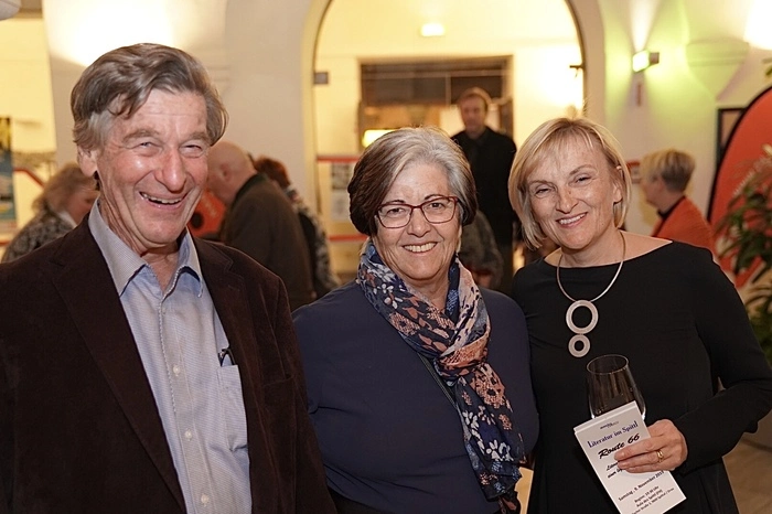 Karl und Elfriede Winkler mit Bettina Assam
