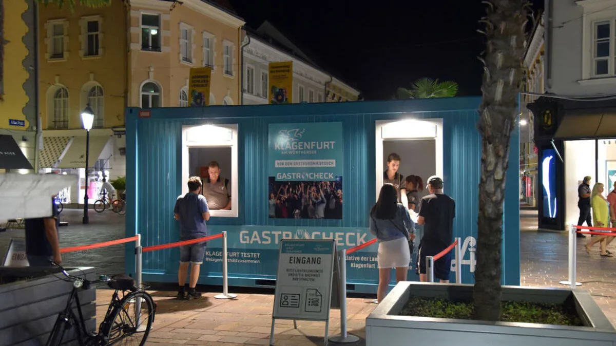 Nur vereinzelt kamen Jugendliche, um sich die Bänder zu holen