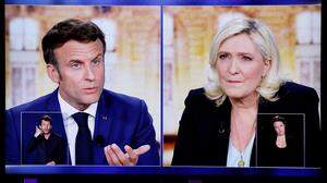 TV-Duell zwischen Macron und Le Pen