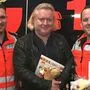 Schauspieler Gregor Seberg bedankte sich bei den Rettern