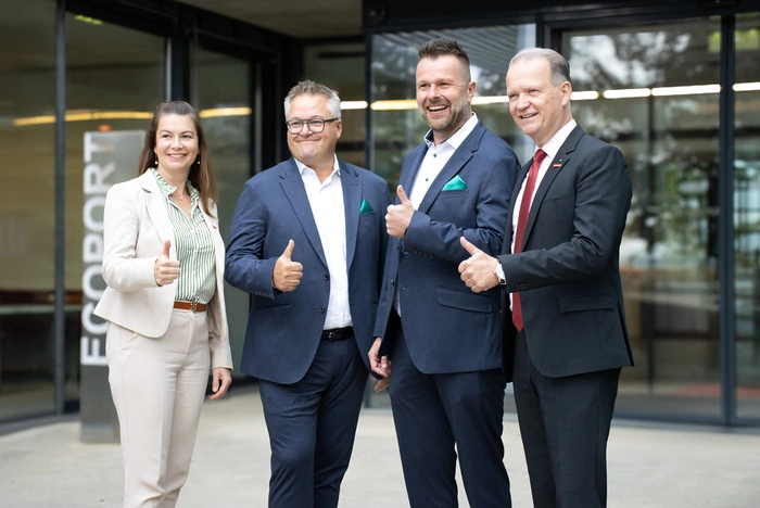 Stefanie Köberl, Martin Kladensky, Christoph Hofstadler, Manfred König (Saubermacher)