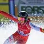 CORTINA D AMPEZZO,ITALY,26.JAN.24 - ALPINE SKIING - FIS World Cup, downhill, ladies. Image shows the rejoicing of Stephanie Venier (AUT).
Photo: GEPA pictures/ Mario Buehner-Weinrauch