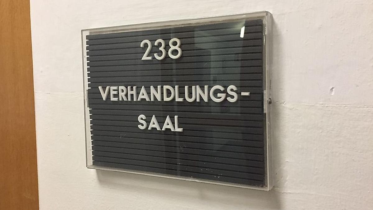 Am Mittwoch wurde in diesem Saal die Causa Griffnerhaus verhandelt