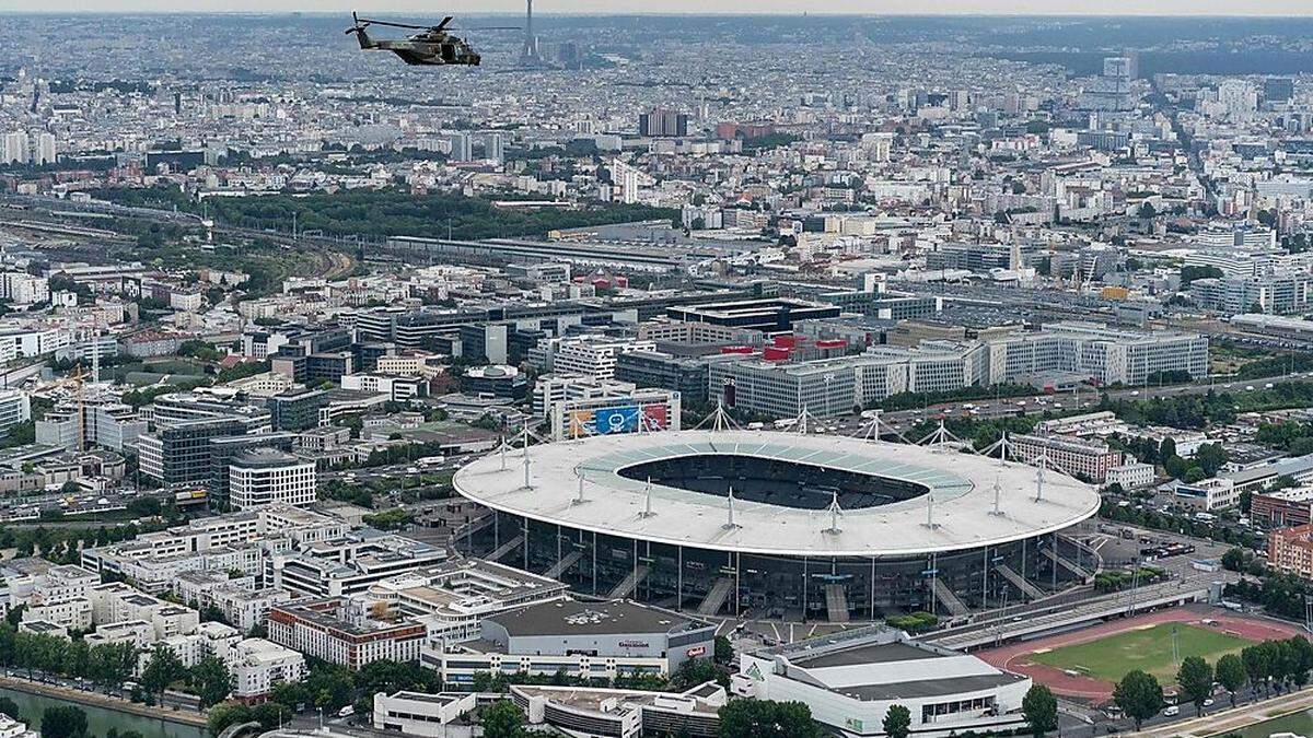 Das Stade de France bei Paris ist Schauplatz des Champions-League-Finales