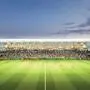 So könnte das ausgebaute Fußballstadion in Liebenau ausschauen