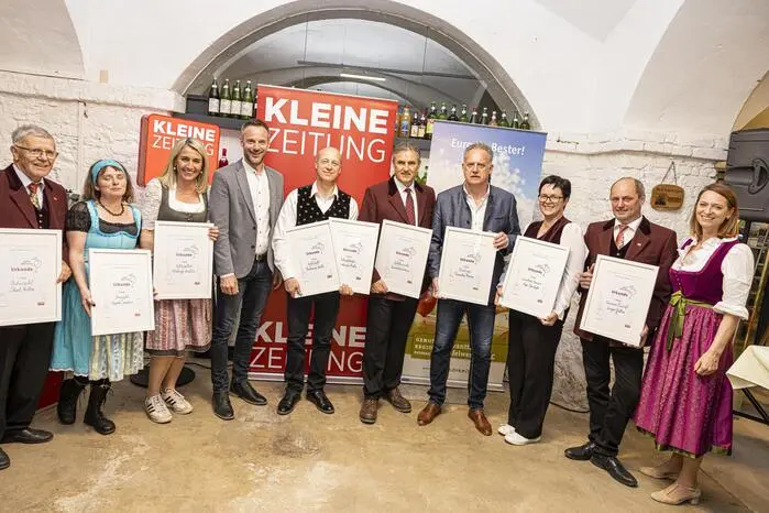 19. Kleine Zeitung Apfelweinkost Zogglhof St. Paul April 2026
