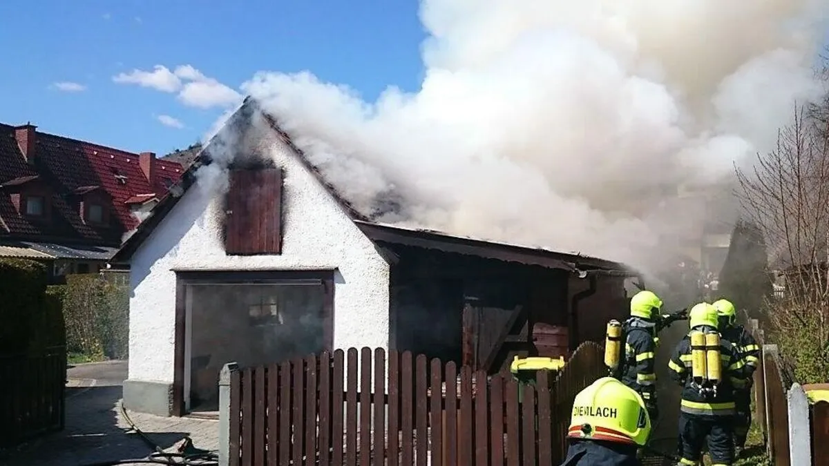 Brand in Kapfenberg