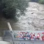 Die Murpromenade in Graz steht immer wieder unter Wasser