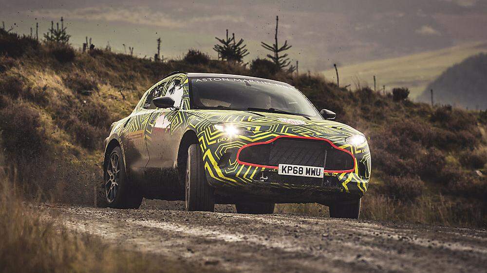 Die ersten Prototypen des Aston Martin DBX