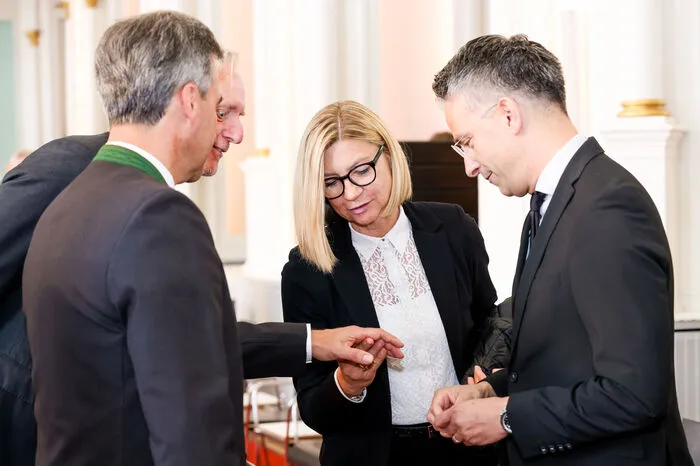 Siegfried, zeig her: Günter Riegler, Daniela Gmeinbauer und Kurt Hohensinner