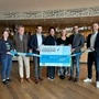 Bianca Lamprecht (Regionalentwicklung Oststeiermark), Herbert Spirk (Gemeinde Bad Loipersdorf), Regionsvorsitzender-Stellvertreter Lukas Schnitzer, Petra Pieber (Bildungsregion Oststeiermark), Daniela Adler (Regionalentwicklung Oststeiermark), Regionsvorsitzender Manuel Pfeifer, Philip Borckenstein-Quirini (Geschäftsführer Thermenresort Loipersdorf) 