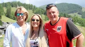 Hansi Hinterseer, Misha Kovar und Marc Pircher