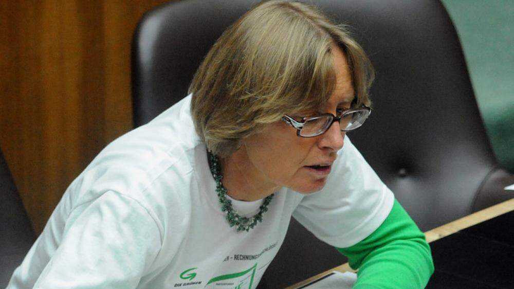Gabriela Moser: Bleibt Vorsitzende des Rechnungshofausschusses im Nationalrat