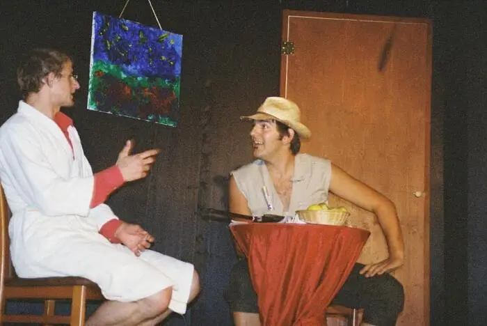 Dreimal führte der Theaterverein auch ein Sommertheater auf.