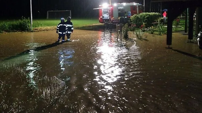 Nachtschicht für die Feuerwehr Ludersdorf