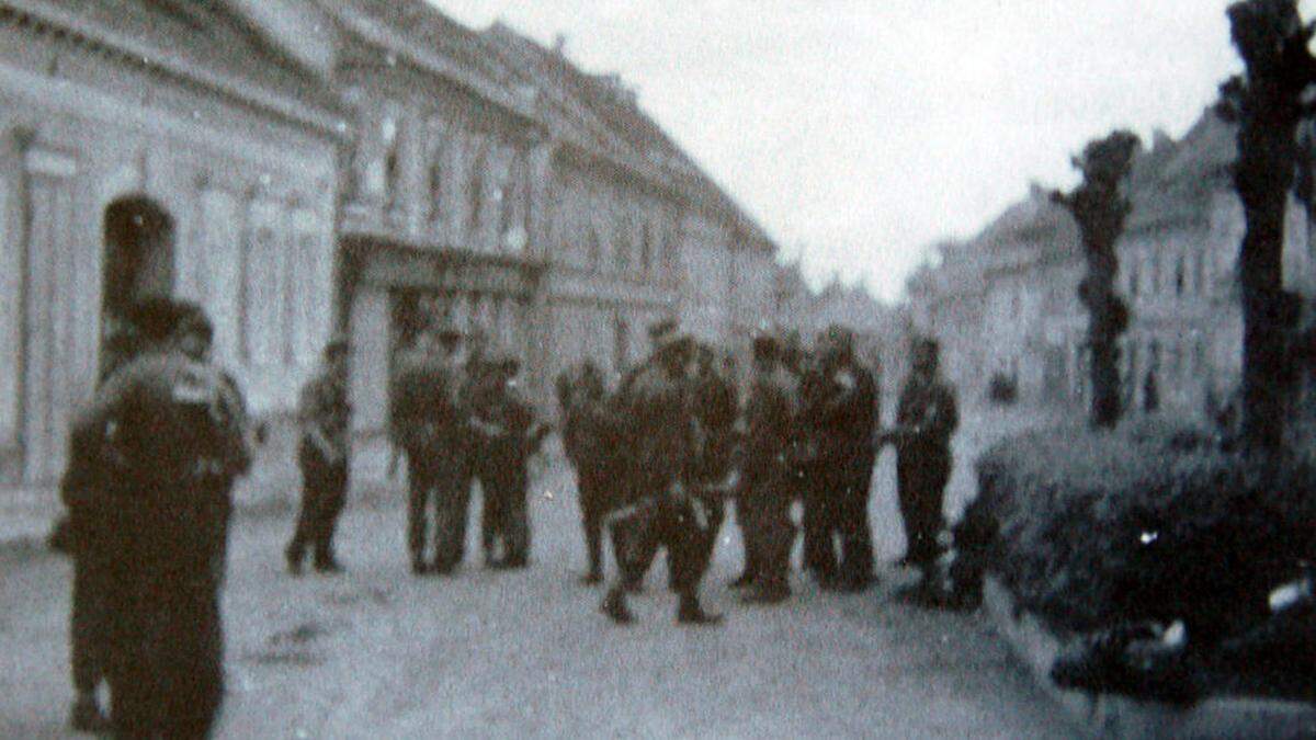 Mit Kriegsende am 8. Mai 1945 besetzten die Koralmpartisanen für kurze Zeit Schwanberg