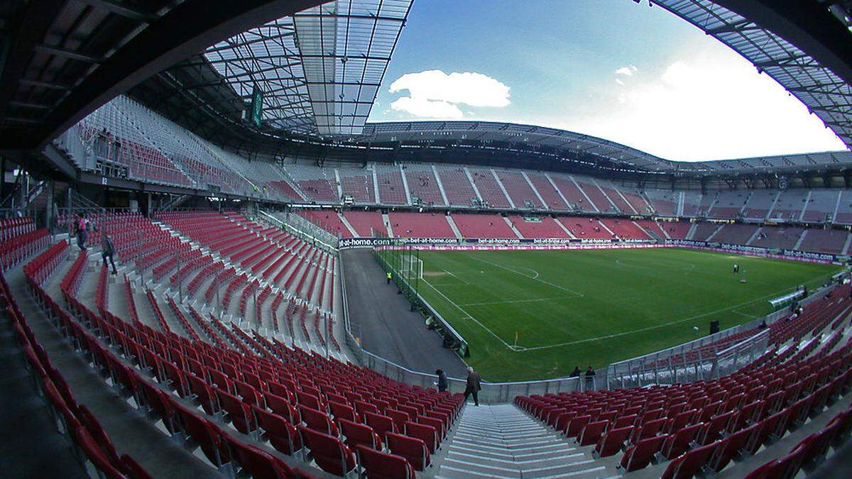 So schaut das Klagenfurter Stadion meistens aus: Fast menschenleer