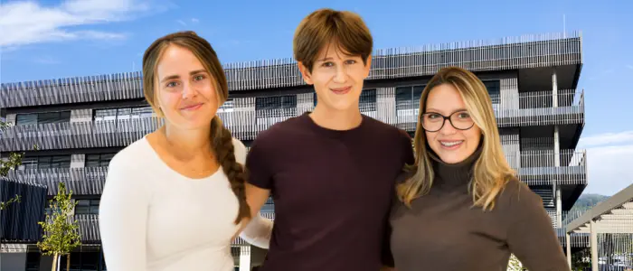 Den Schülern gefällt der neue Campus